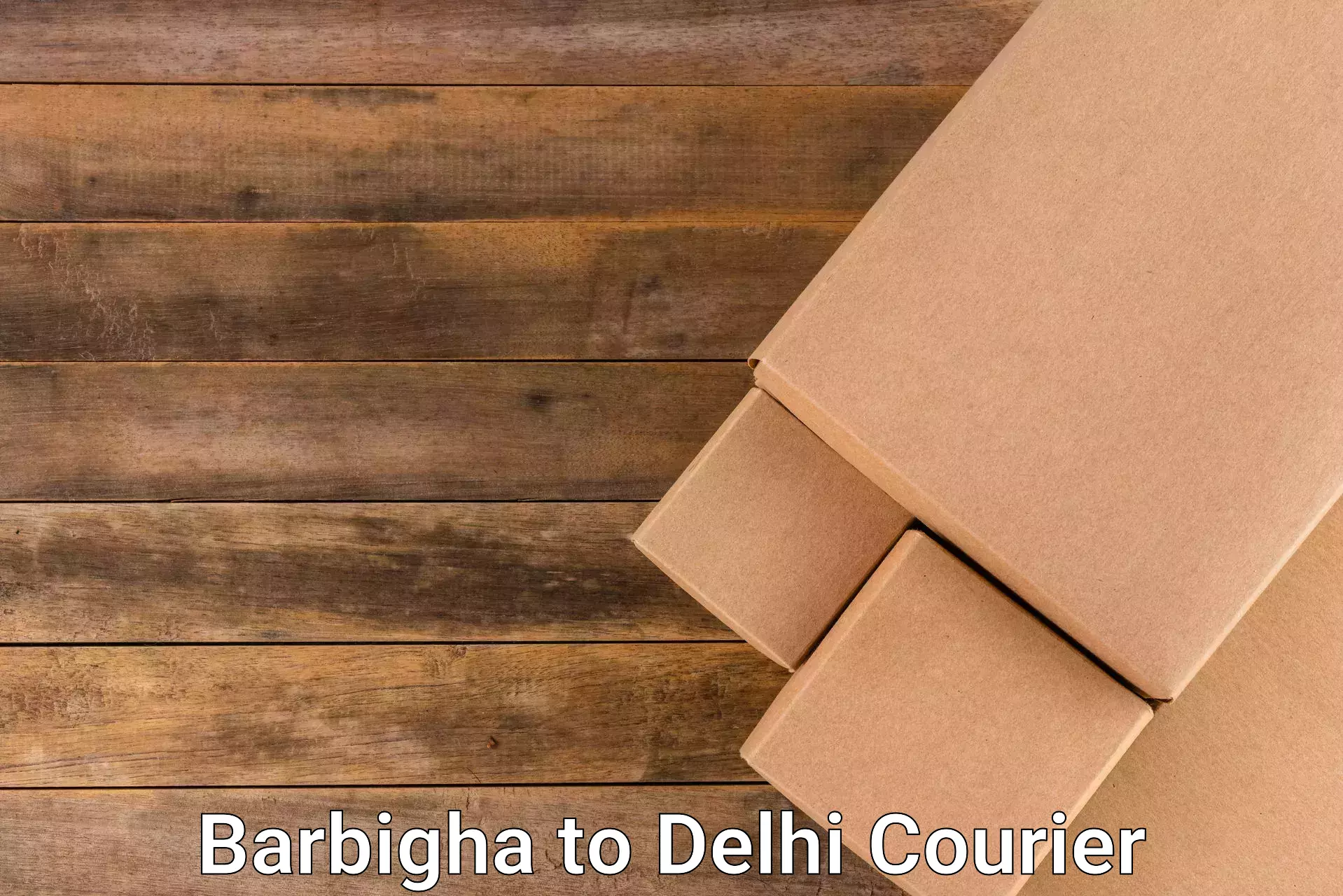 Courier service partnerships Barbigha to Jhilmil