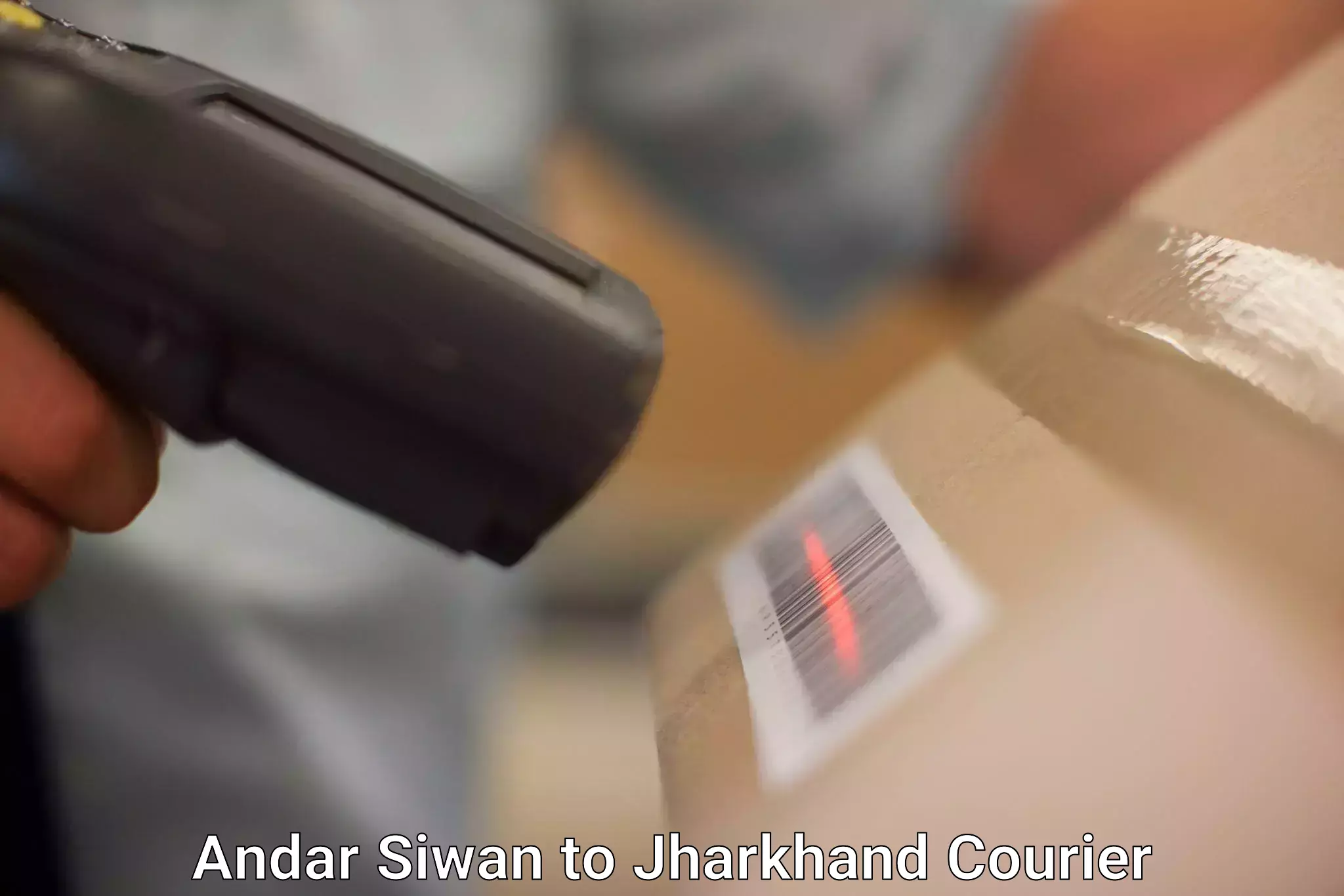 Multi-national courier services Andar Siwan to Jharkhand