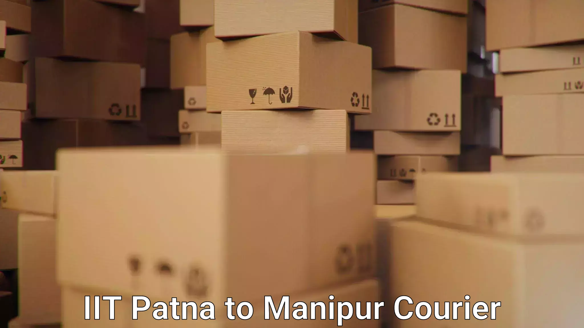 Logistics management IIT Patna to Churachandpur