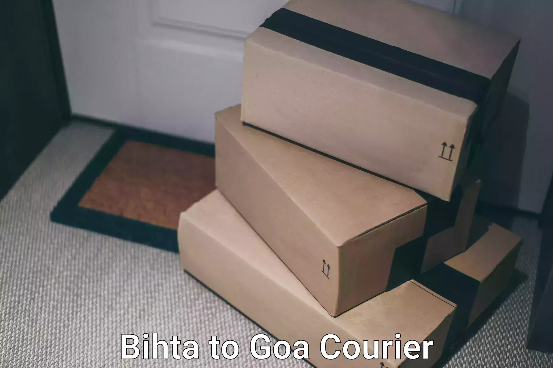 Courier insurance Bihta to Mormugao Port