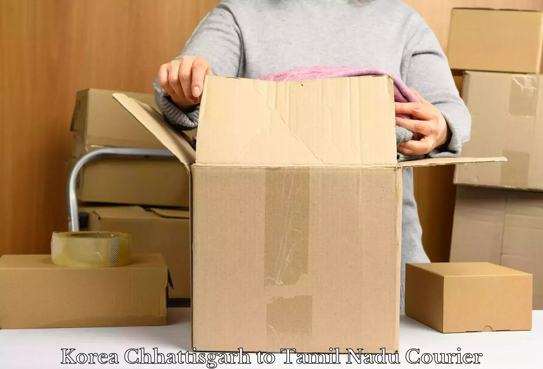 Furniture movers and packers Korea Chhattisgarh to Musiri