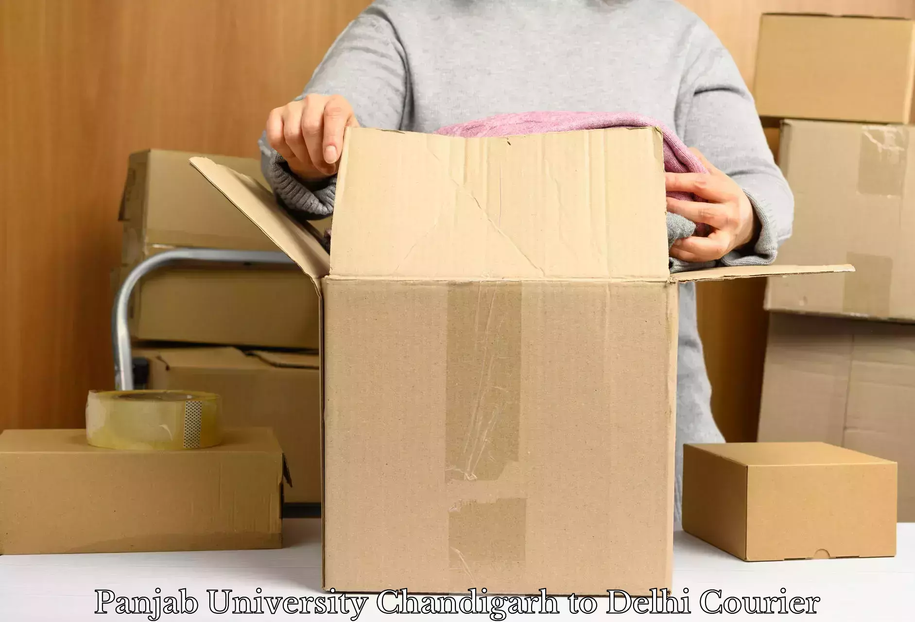 Home moving solutions Panjab University Chandigarh to Indraprastha