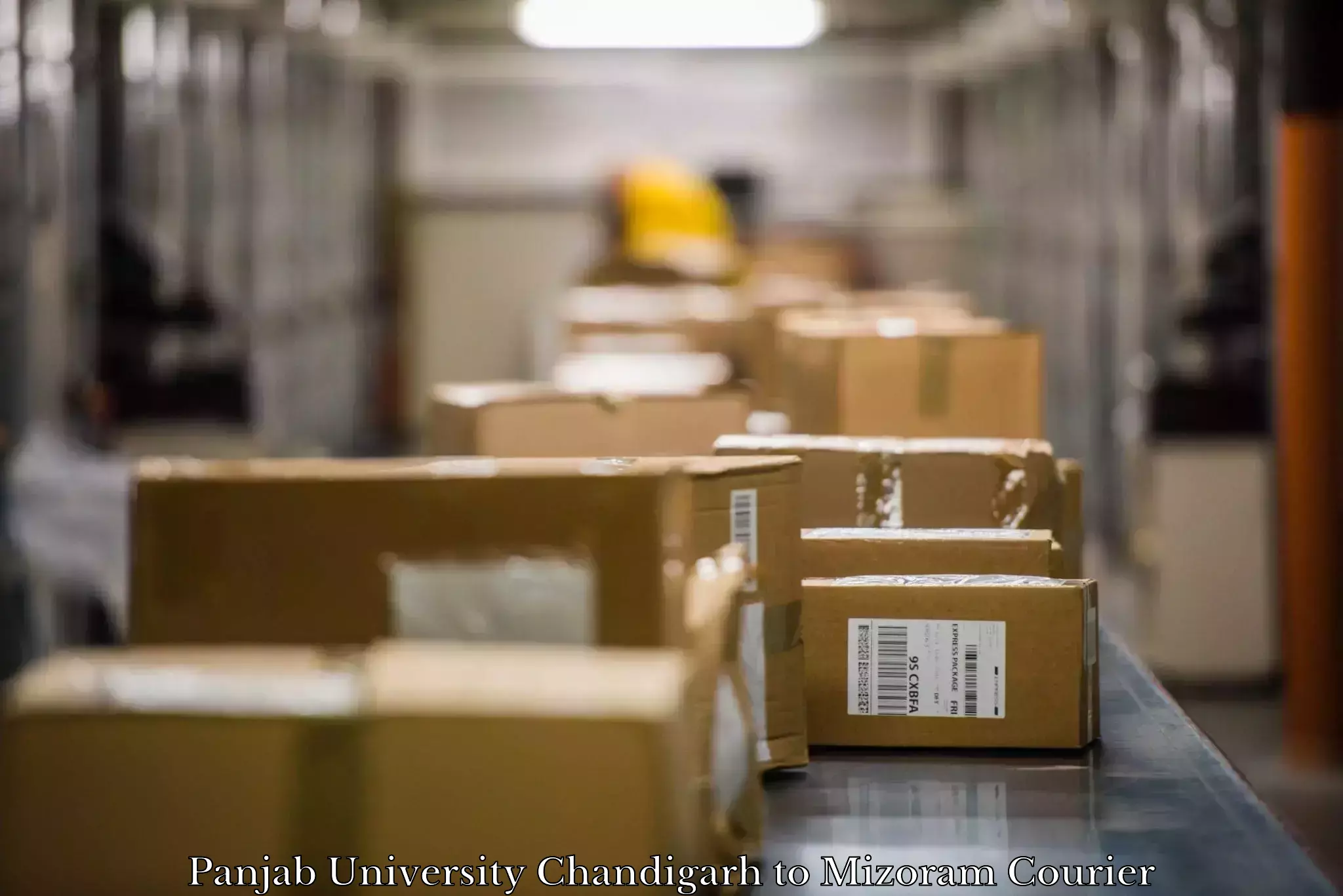 Cost-effective moving solutions in Panjab University Chandigarh to Hnahthial
