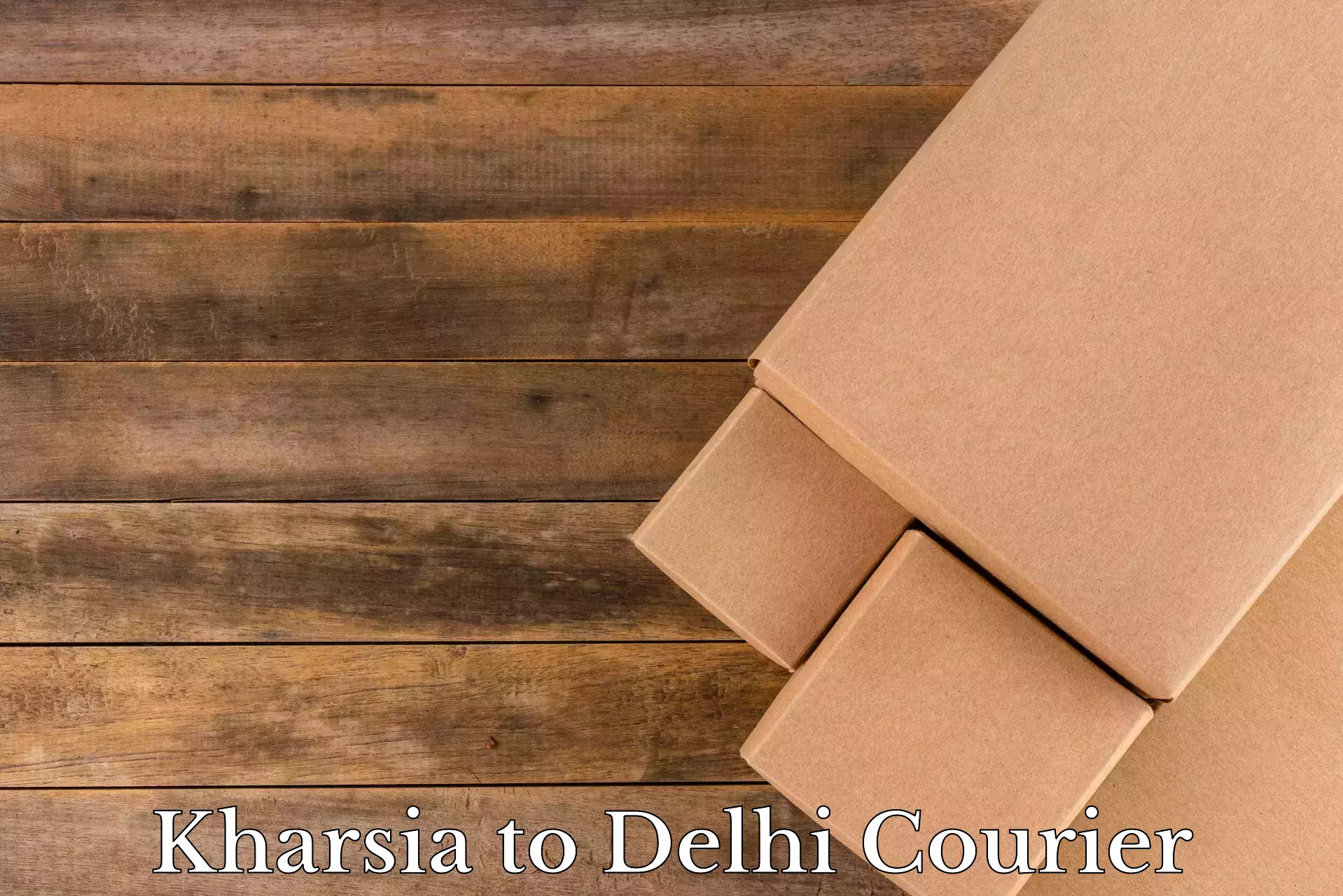 Budget-friendly moving services Kharsia to Delhi