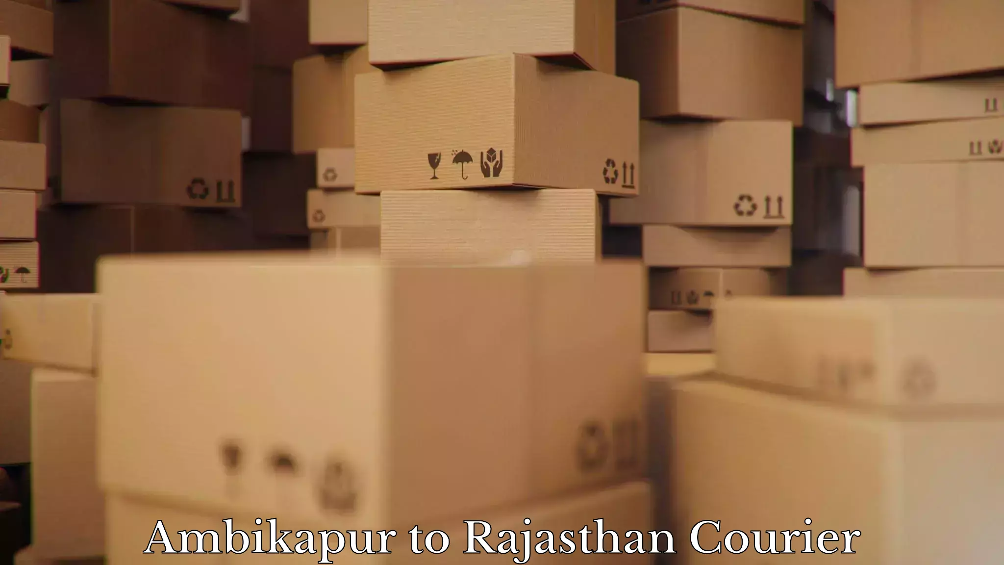 Furniture moving plans Ambikapur to Bandikui