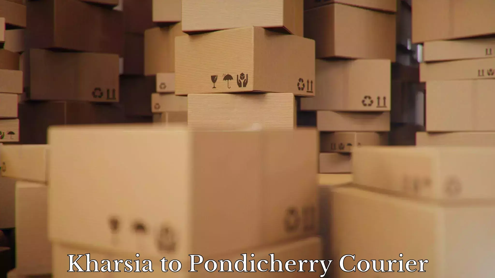 High-quality moving services Kharsia to Pondicherry