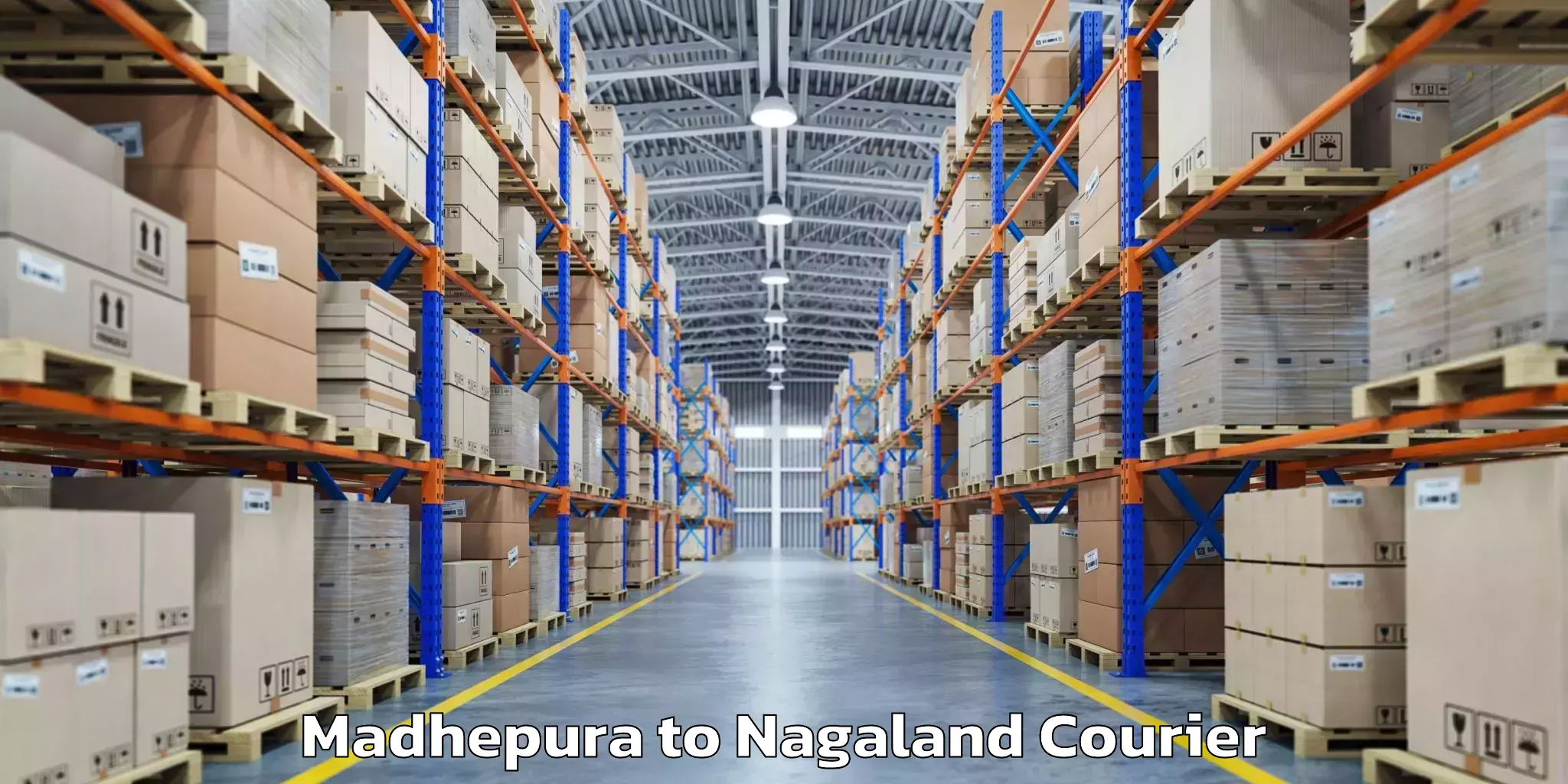 Baggage transport scheduler Madhepura to Nagaland
