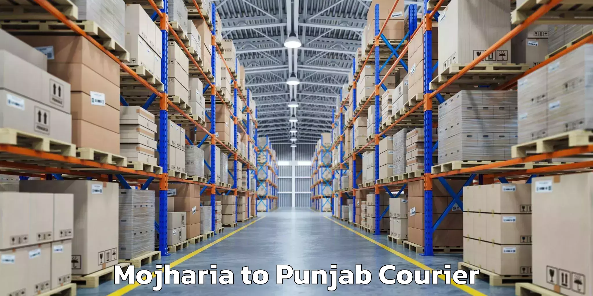Luggage shipping estimate Mojharia to Jhunir