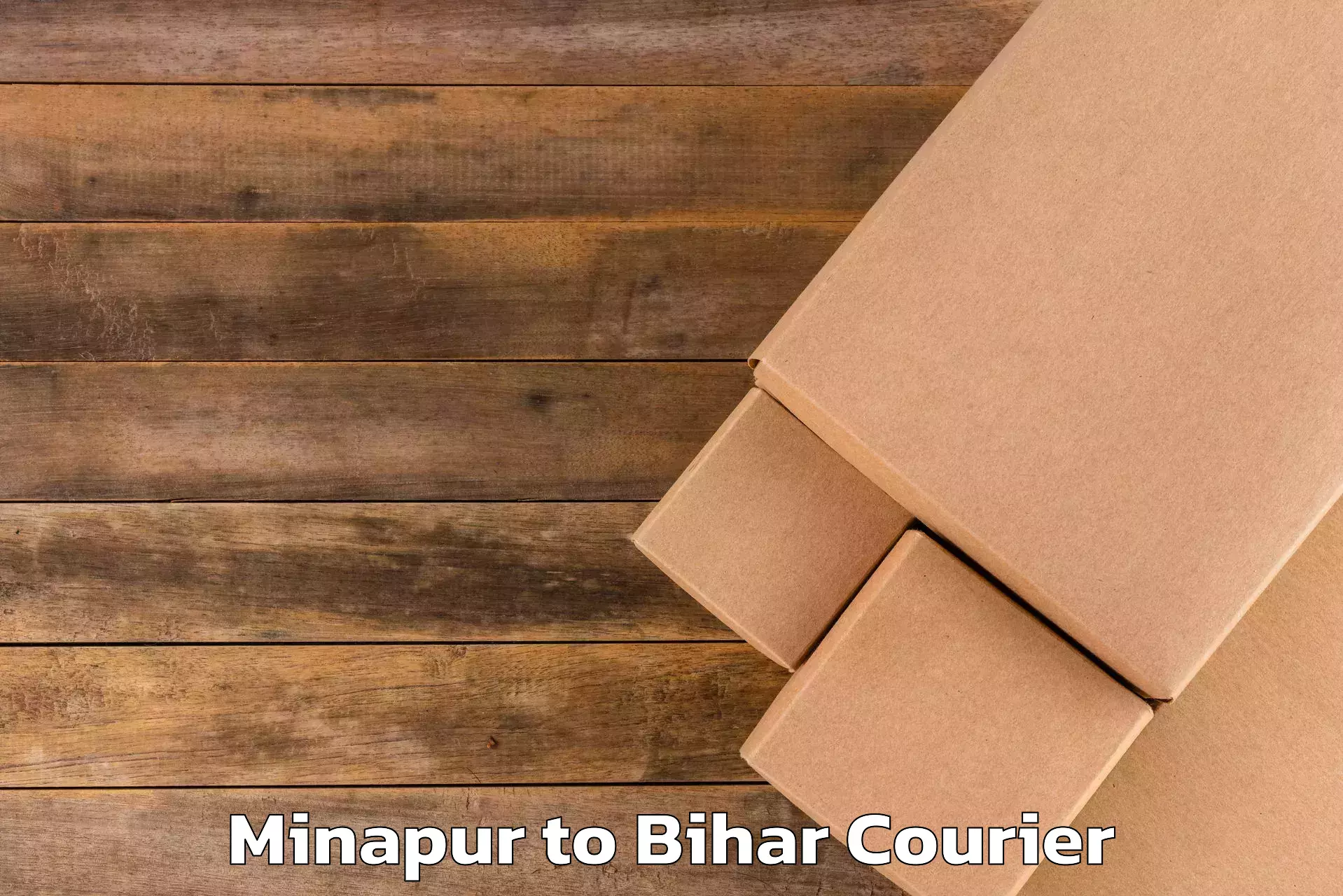 Door-to-door baggage service Minapur to Bihar