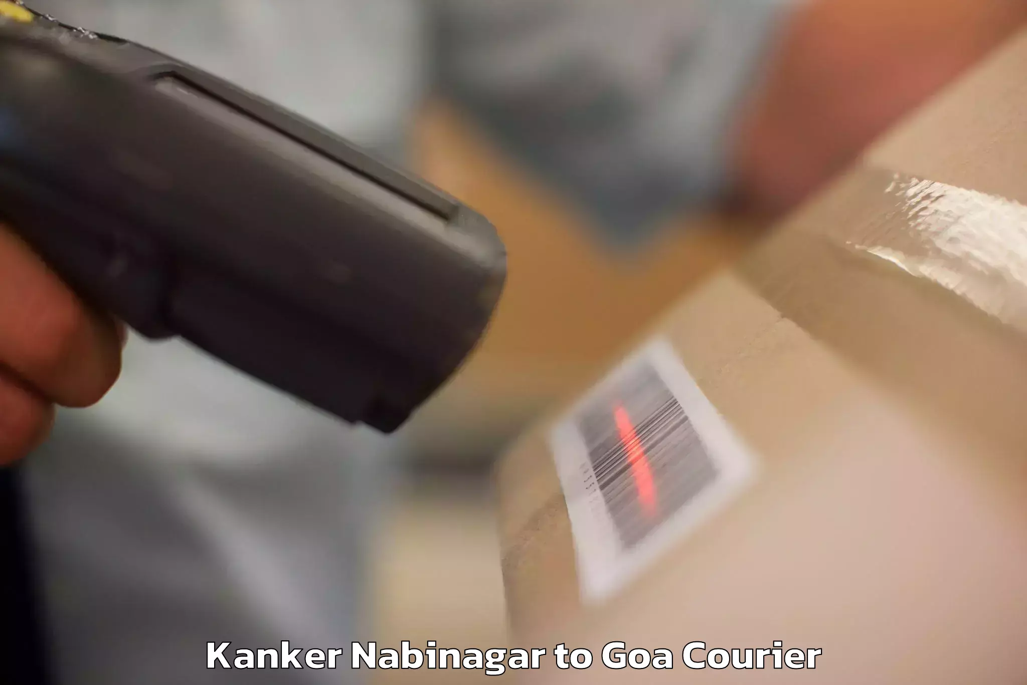 Luggage shipping estimate in Kanker Nabinagar to NIT Goa