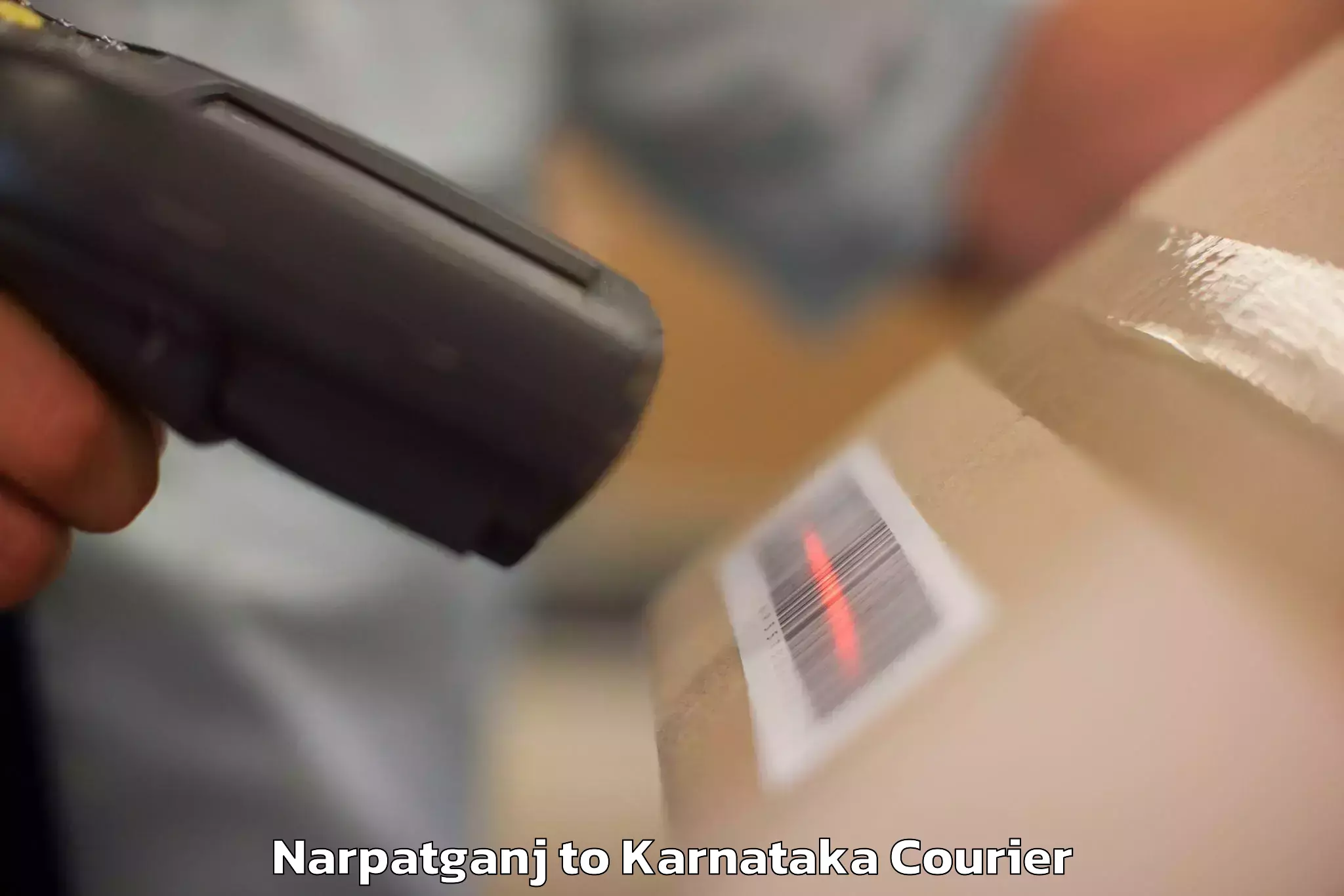 Luggage shipment tracking Narpatganj to Karnataka