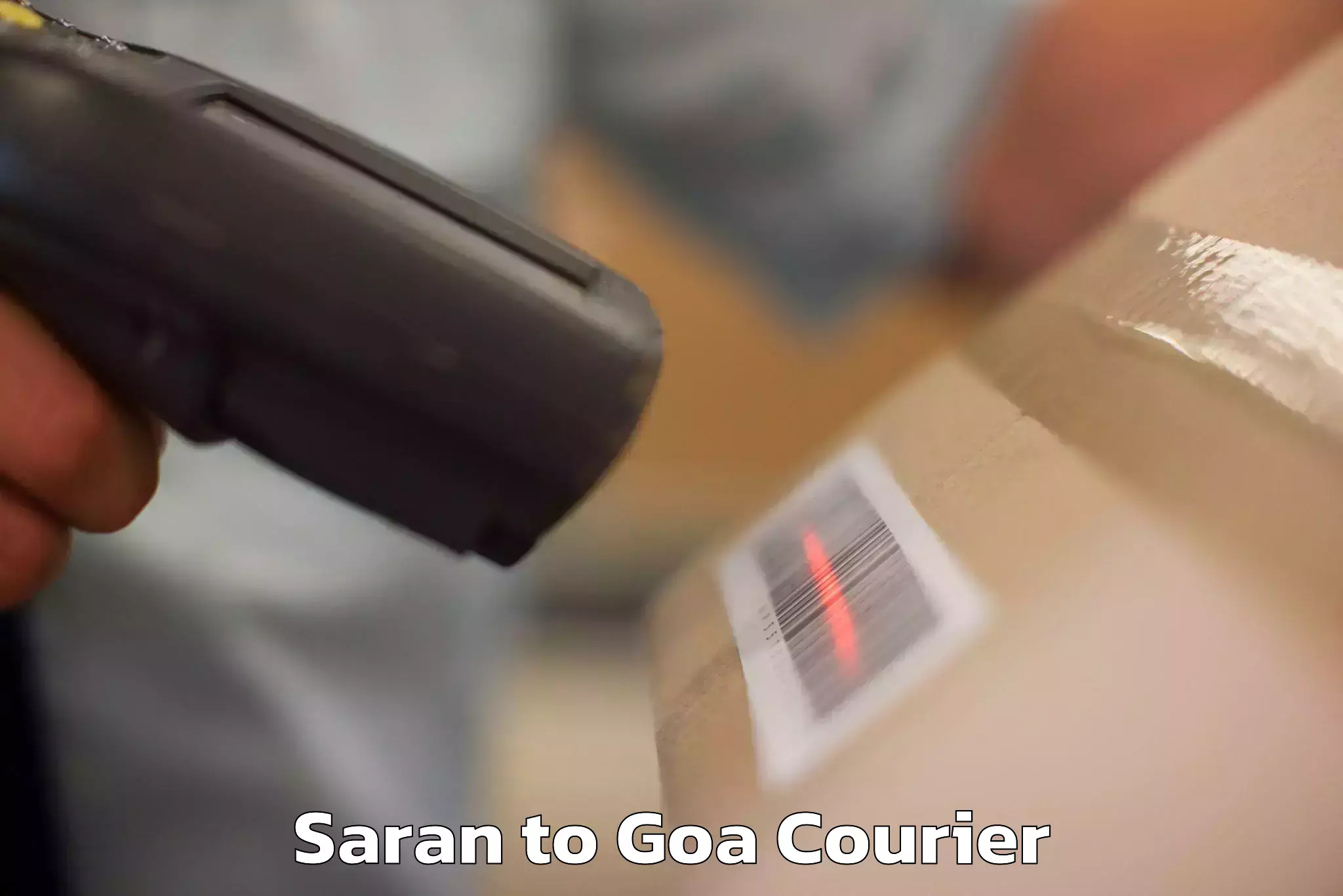 Advanced baggage shipping Saran to Goa