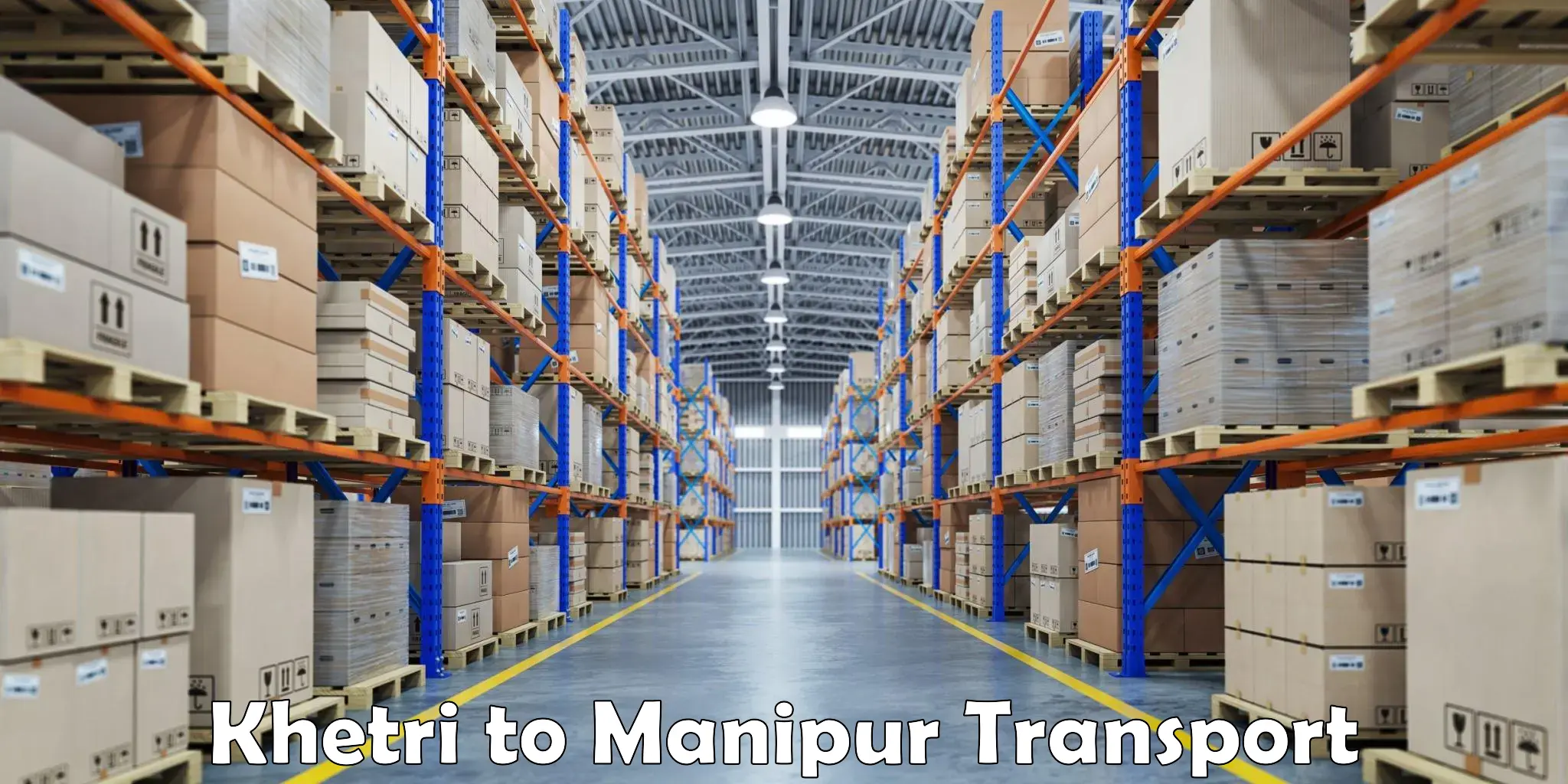 Goods delivery service Khetri to Manipur