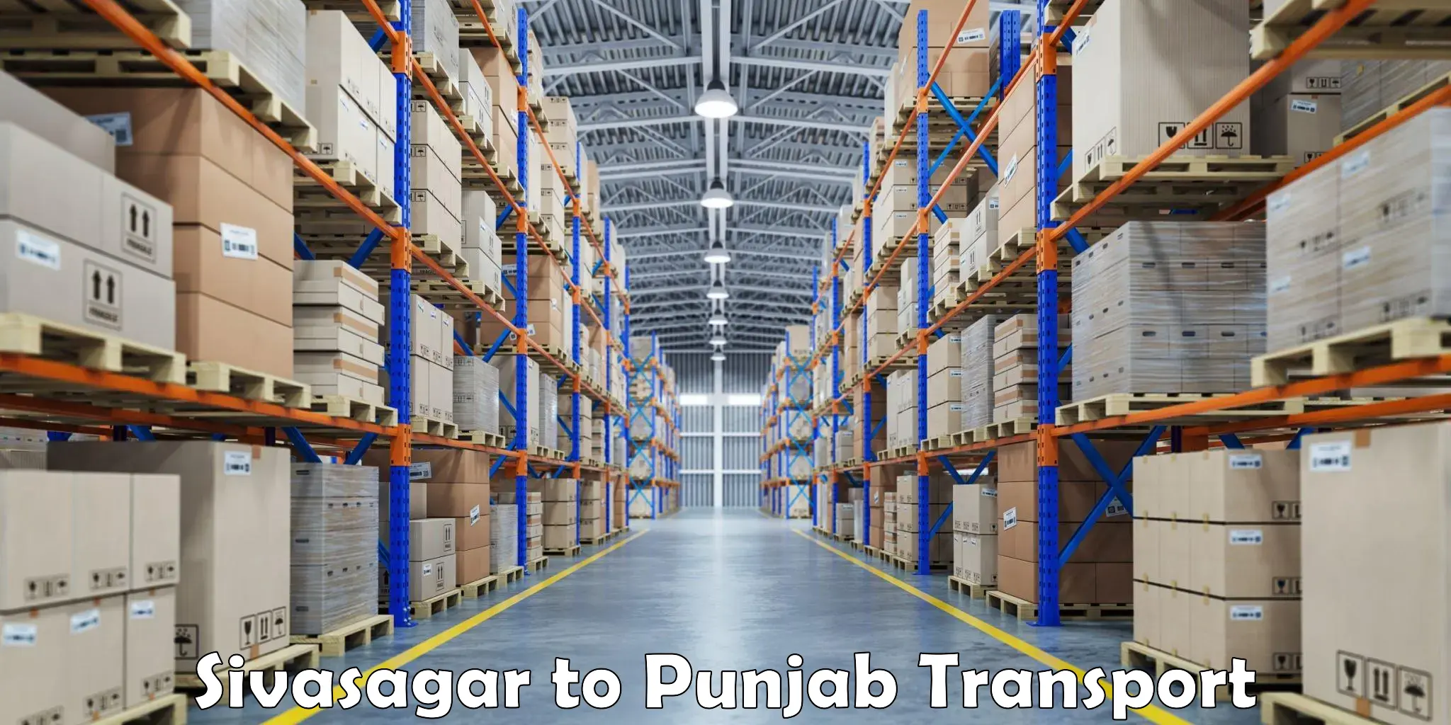 Interstate goods transport Sivasagar to Kotkapura