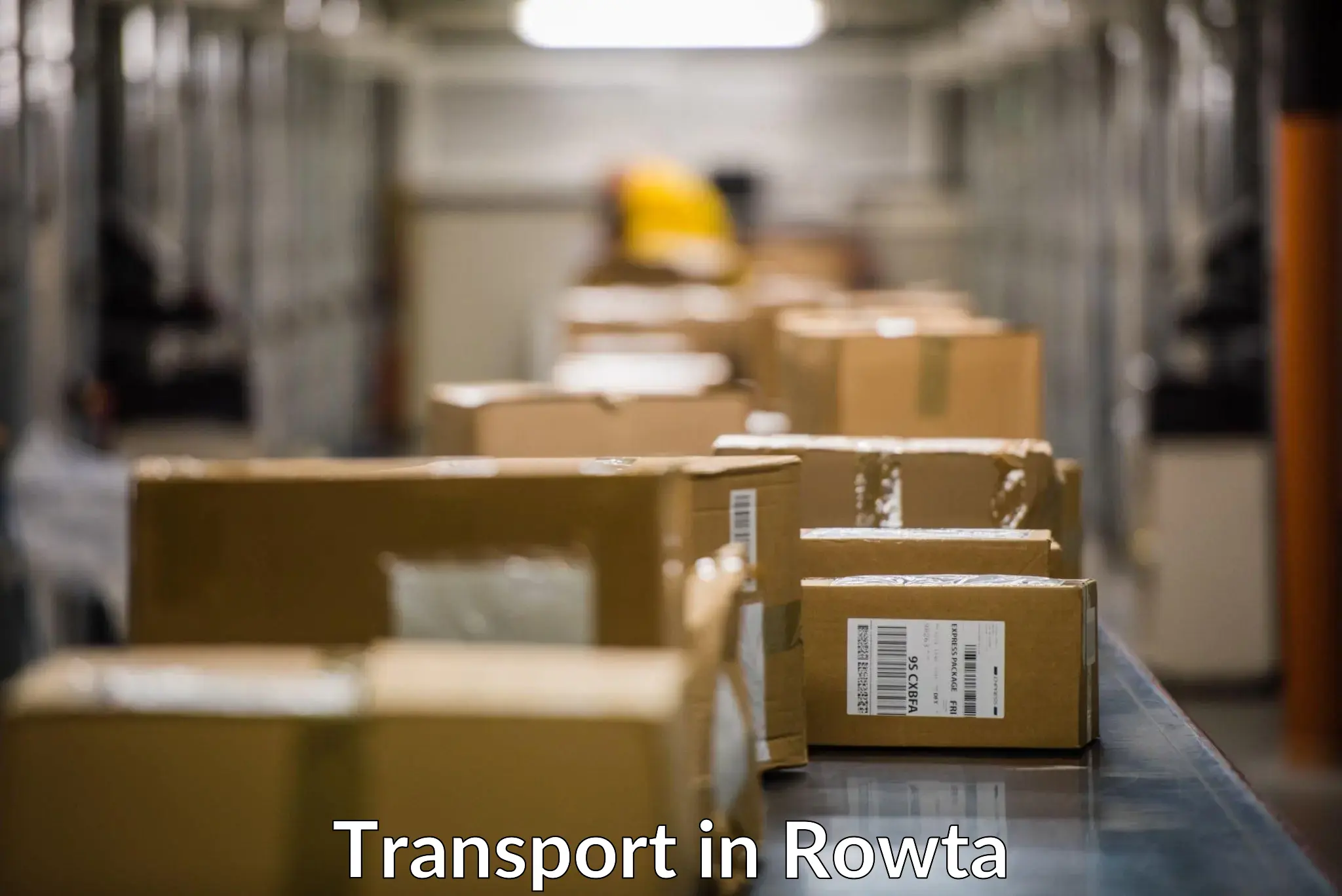 Cargo train transport services in Rowta
