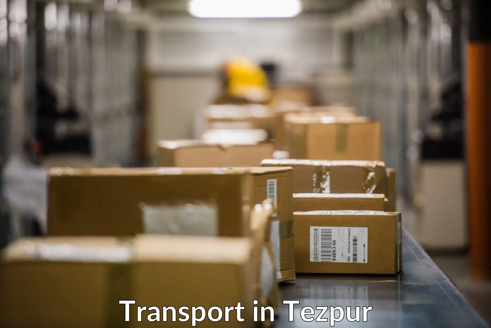 Container transportation services in Tezpur