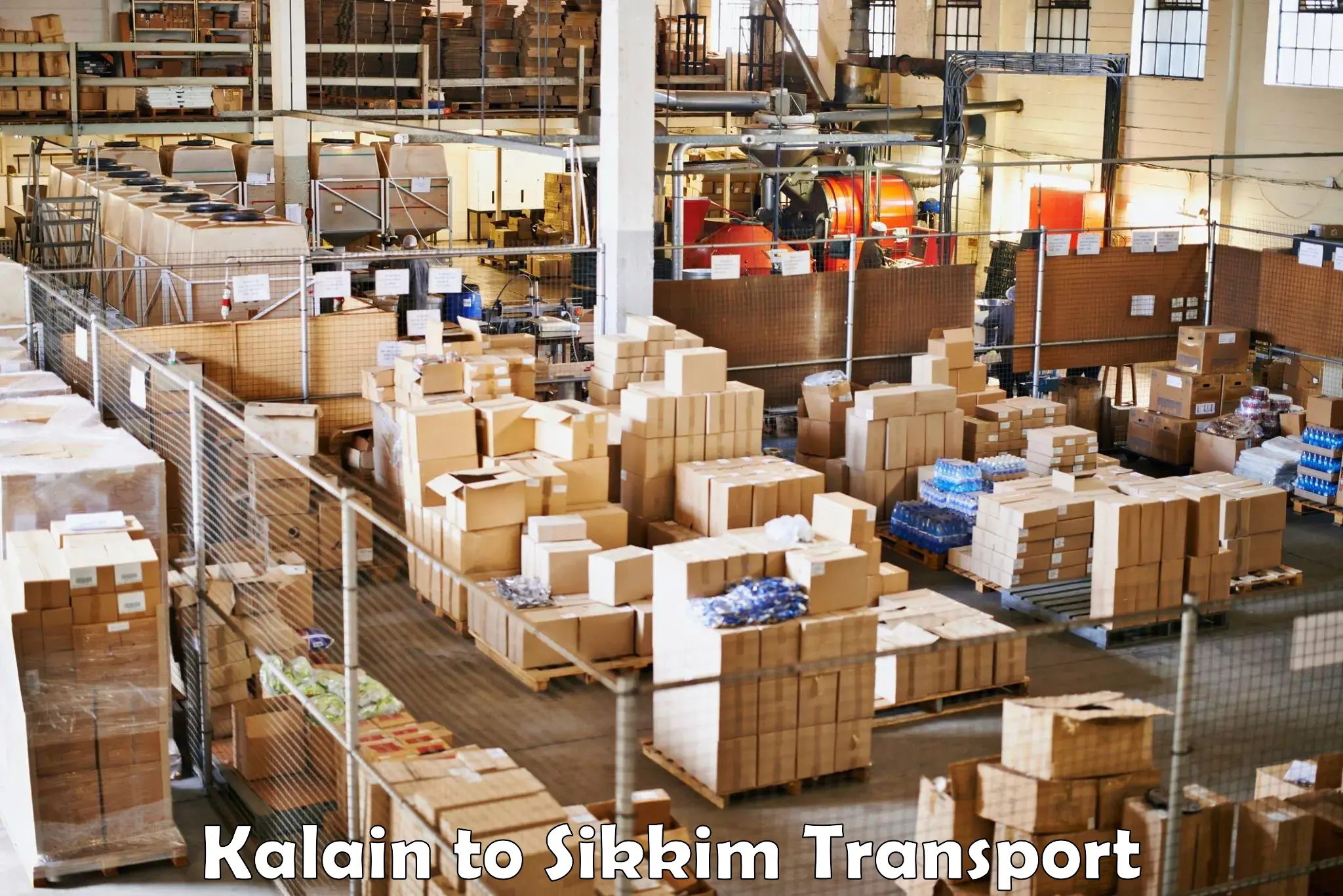 Container transport service Kalain to Mangan