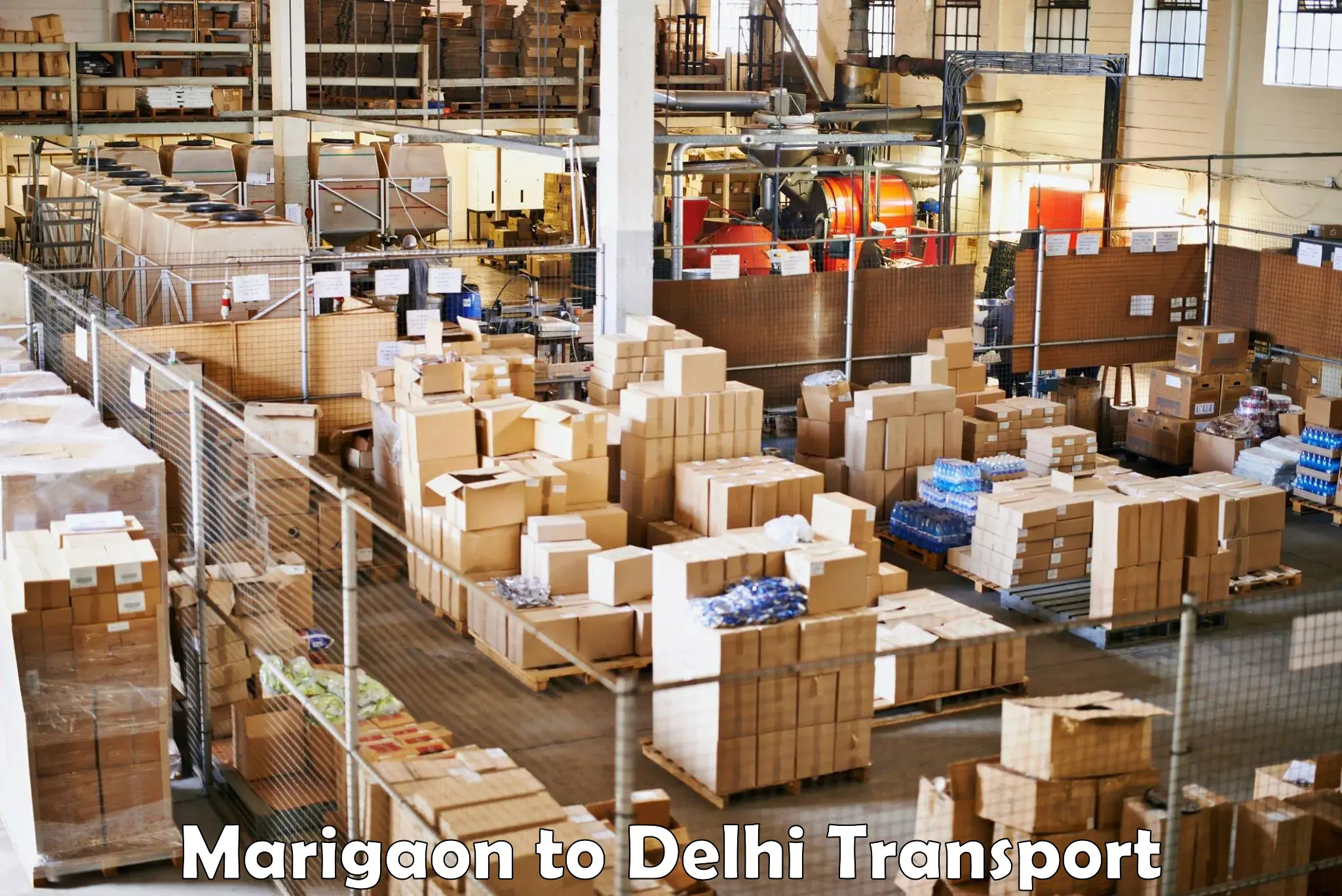 India truck logistics services Marigaon to NIT Delhi