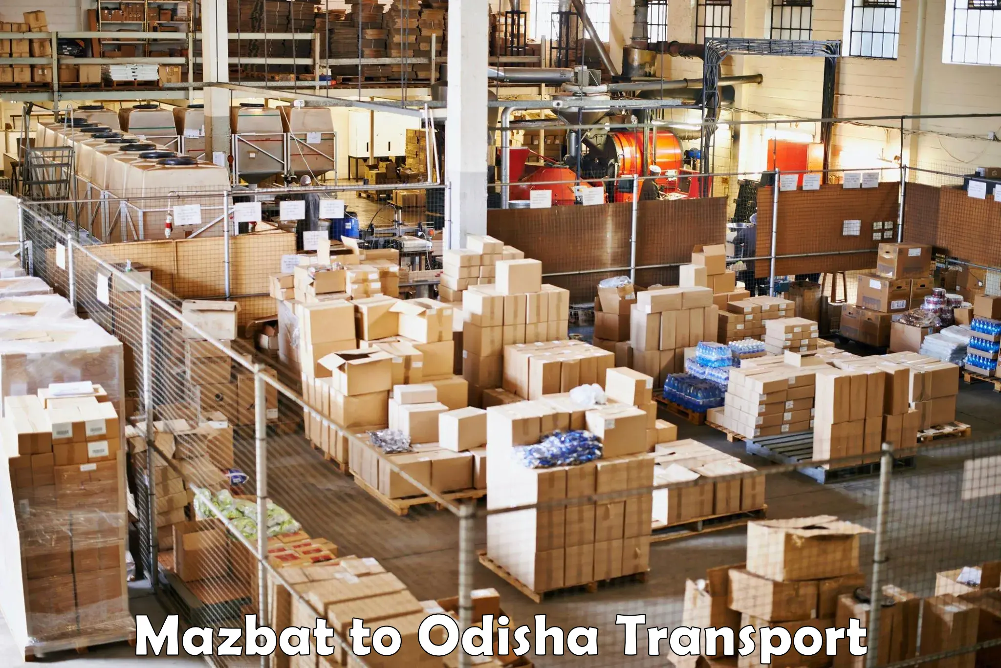 Land transport services Mazbat to Odisha