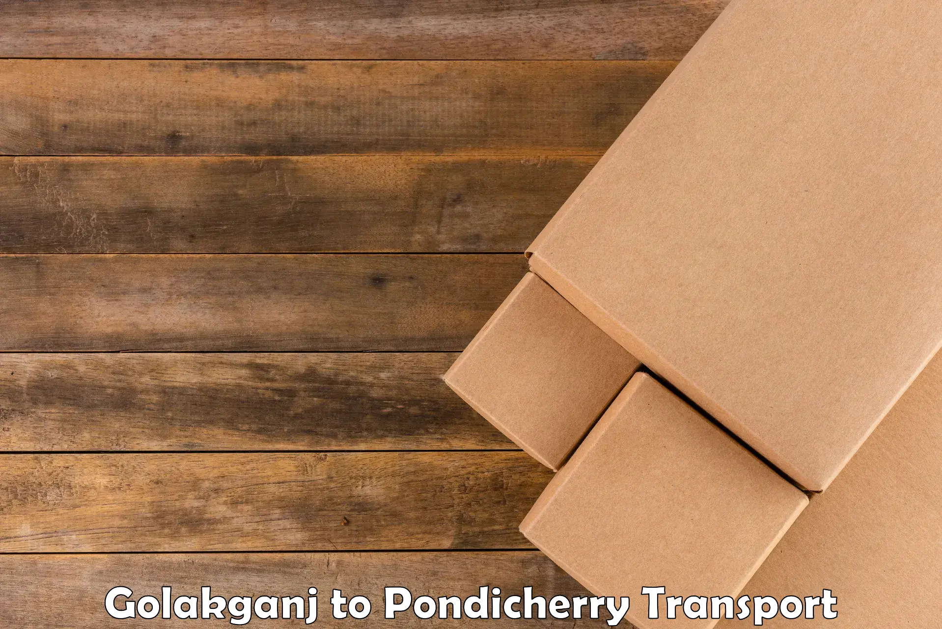 Door to door transport services Golakganj to Pondicherry University