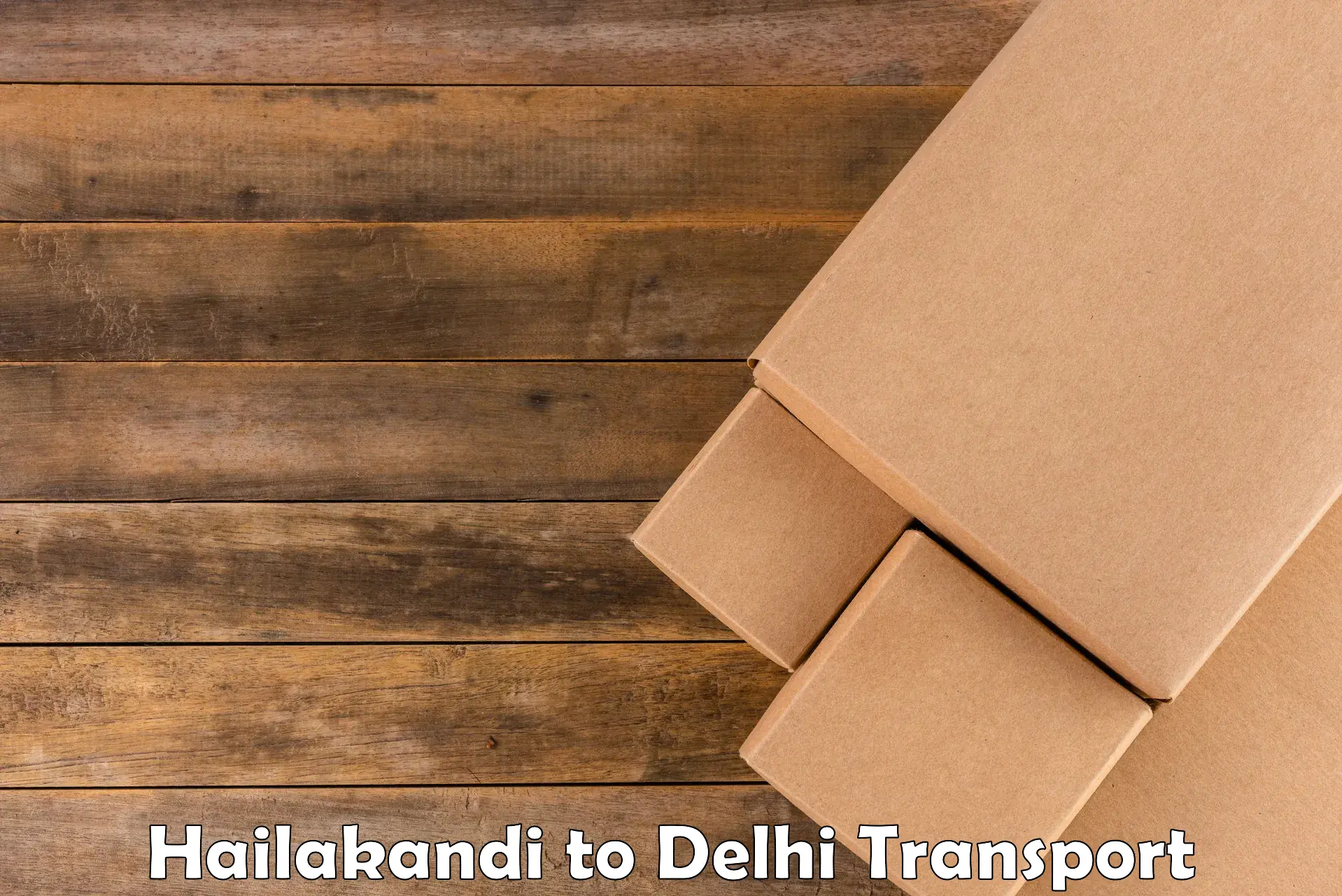 Nearby transport service Hailakandi to East Delhi