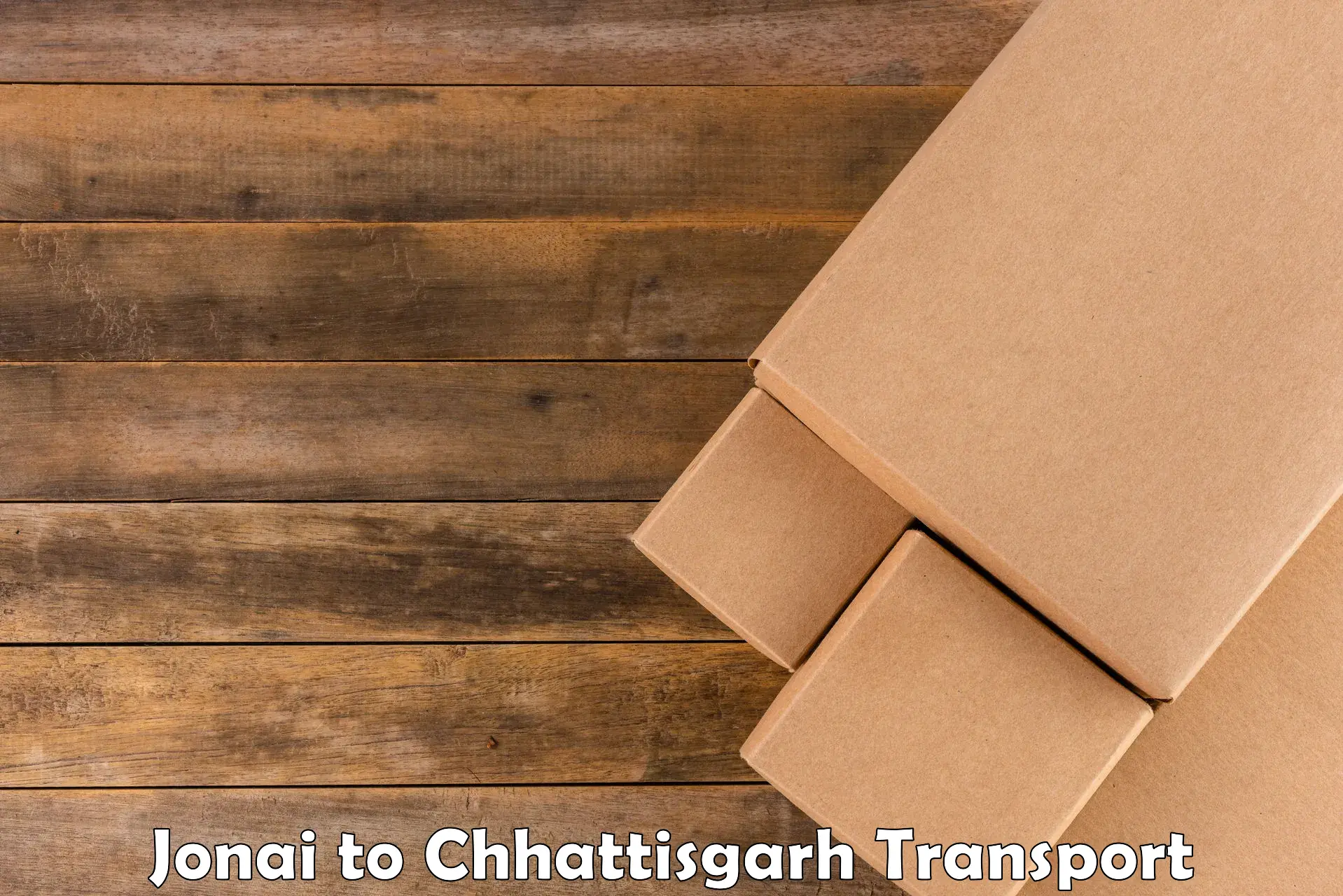 Lorry transport service Jonai to Patna Chhattisgarh