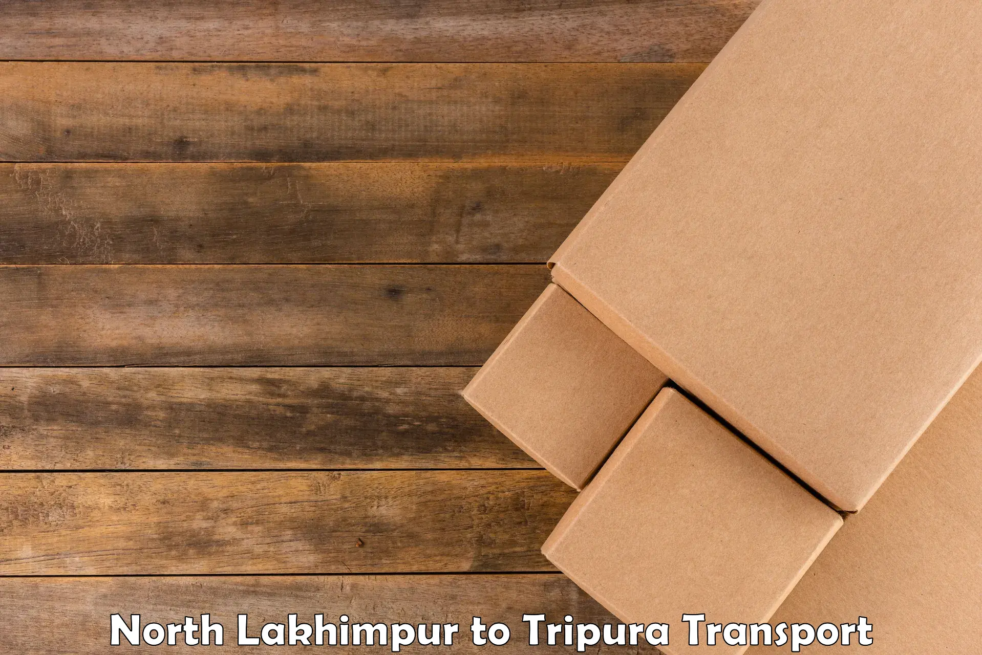 Nearest transport service North Lakhimpur to Udaipur Tripura