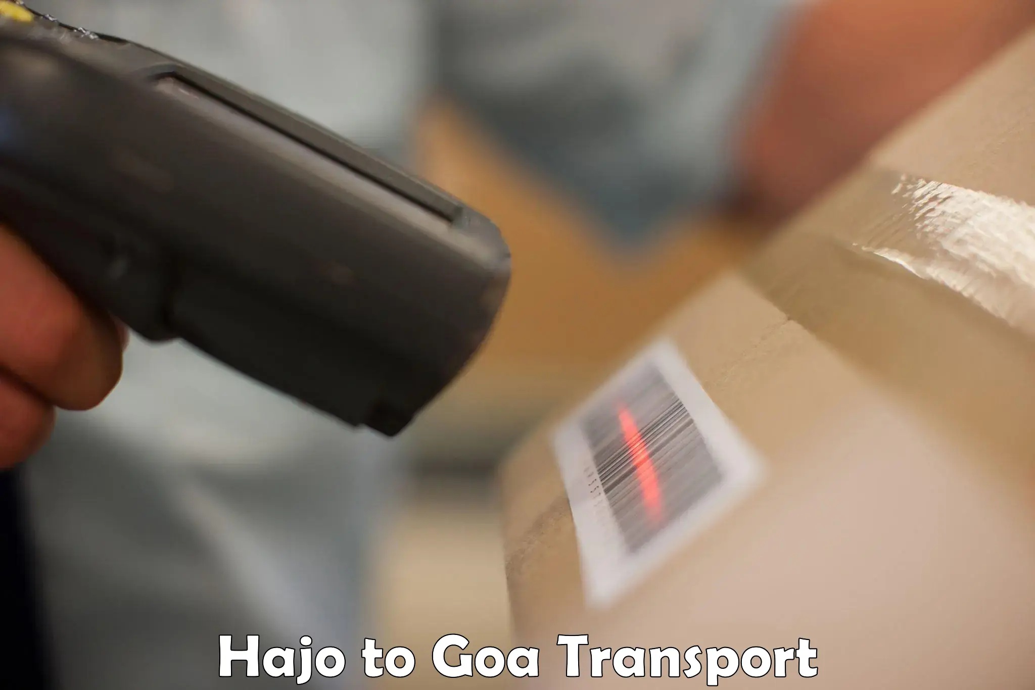 Intercity goods transport Hajo to Panjim