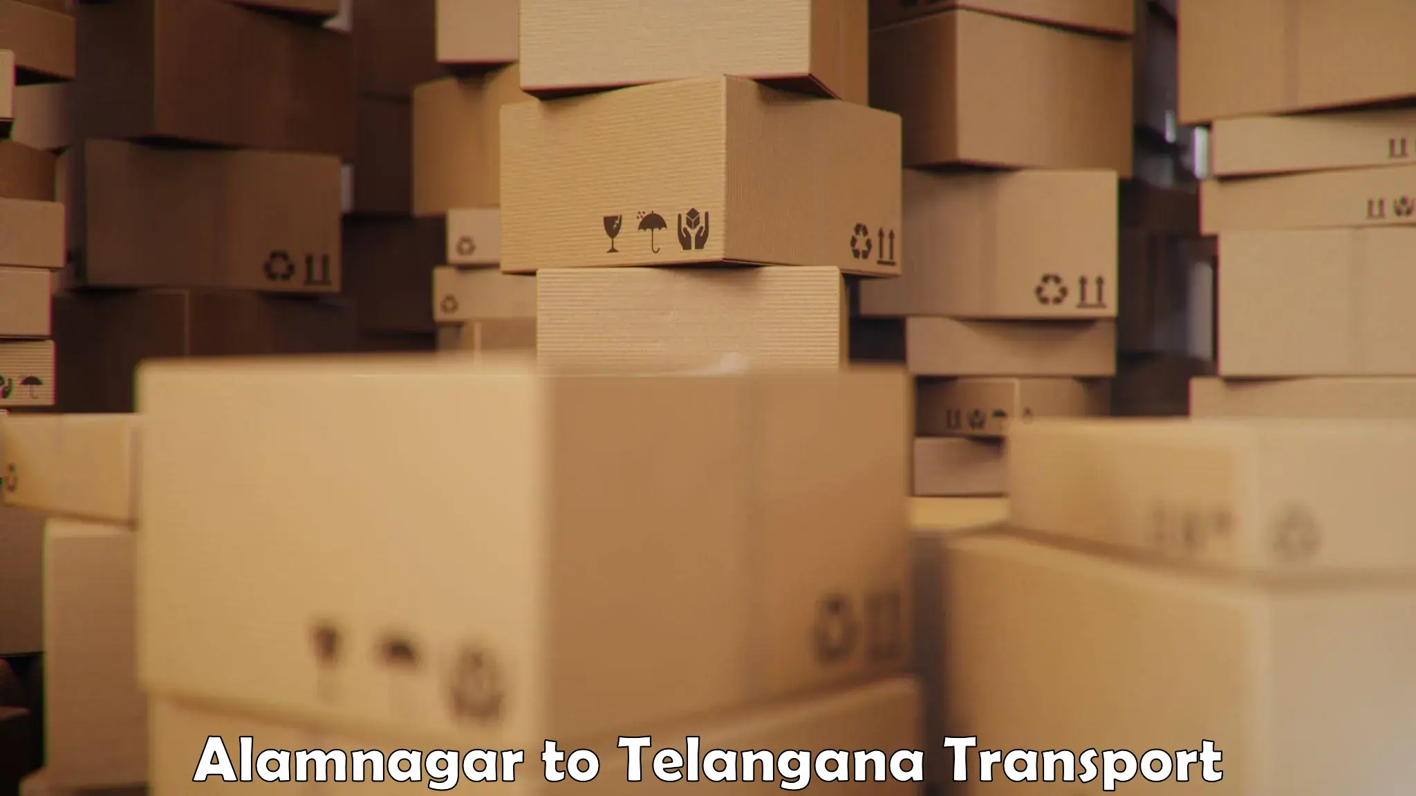 Nearest transport service Alamnagar to Netrang