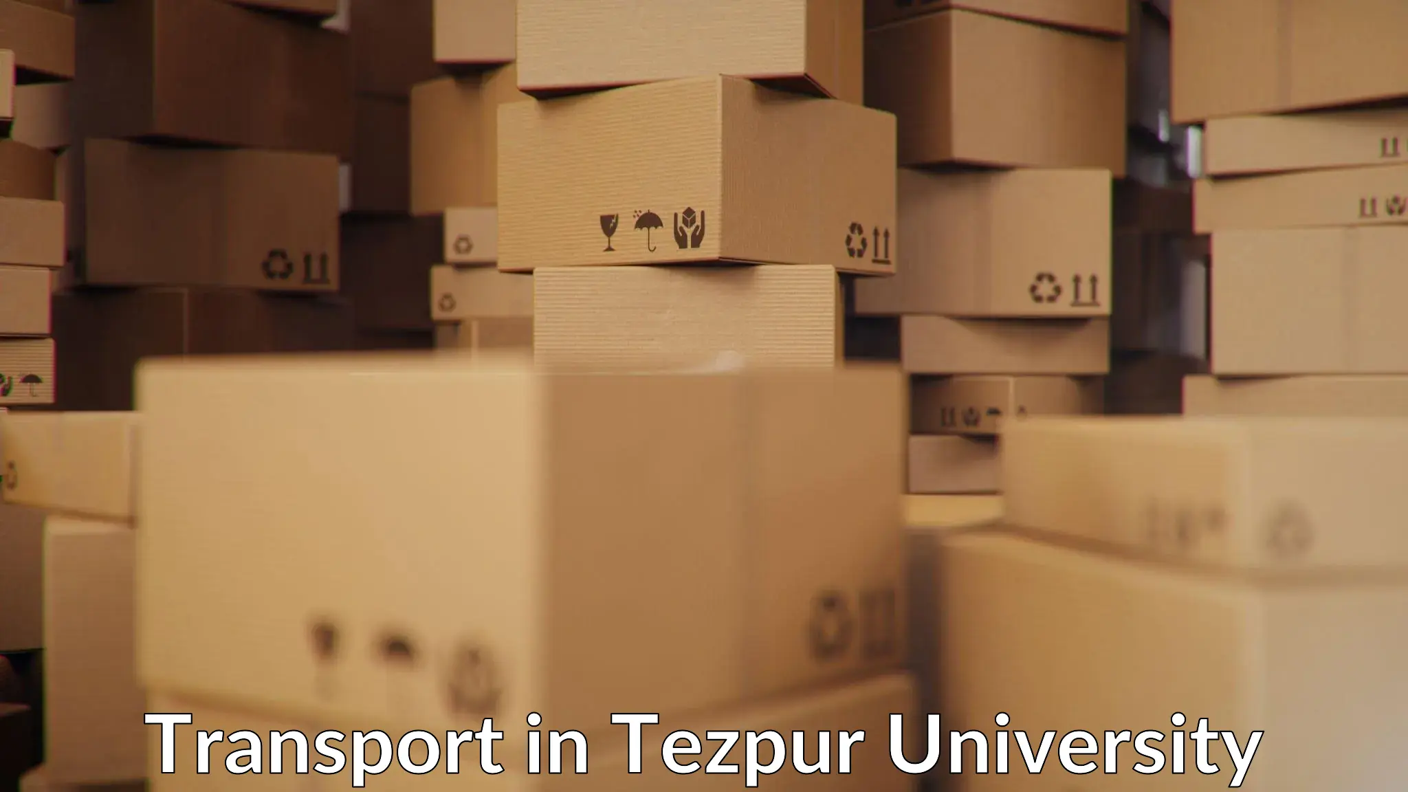 Road transport services in Tezpur University