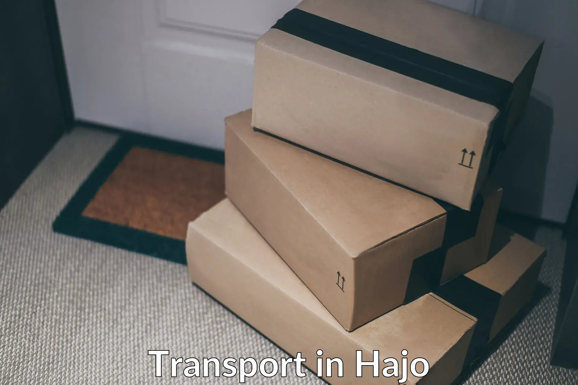 Lorry transport service in Hajo